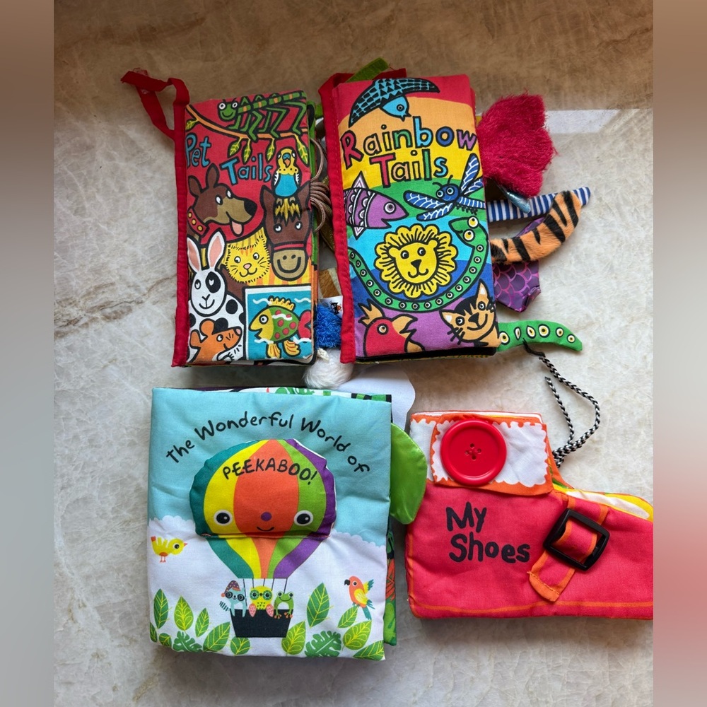 Bundle Melissa & Doug K’s Kids Sensory Crinkle Books